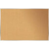 Ghent 4' x 10' Bulletin Board - Natural Cork Surface - Silver Frame