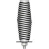 Chrome Plated Ultra Heavy Duty Spring Mount for Lighted Flagstaffs over 8 ft.