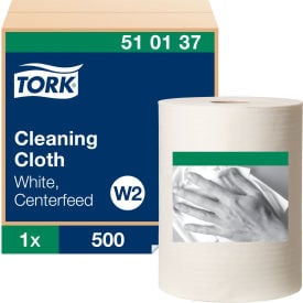 Tork® Cleaning Cloth 12-5/8""x10"" White 500/Case