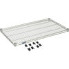 Nexel® S2136Z Poly-Z-Brite® Wire Shelf 36""W x 21""D