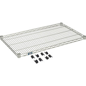Nexel® S2136Z Poly-Z-Brite® Wire Shelf 36""W x 21""D