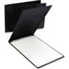 Oxford® Pressboard Report Cover 8. 1/2"" 2 Prong Fastener 11 x 17 3"" Capacity Black