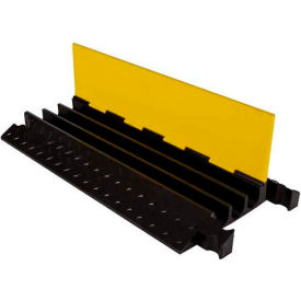 Cable Protector 3-Channel Lineal Yellow/Black YJ3-225-Y/B
