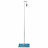 42""H Metal Sign Holder W/ Down Position Clip - Satin Nickel