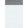 Global Industrial™ Returnable Poly Mailers 12""W x 15-1/2""L 2.5 Mil White 100/Pack