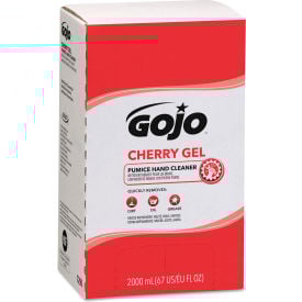 GOJO® Cherry Gel Pumice Hand Cleaner Cherry Scent 2000 ml Refill 4/Carton