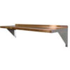 Prairie View WS1224 Wall Mount Shelf 12""W x 12""H x 24""L Aluminum