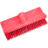 Carlisle Sparta Hi-Lo Polypropylene Floor Scrub Brush 10"" Red