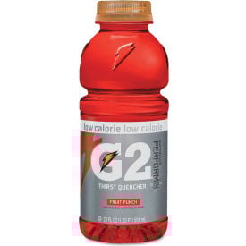 Gatorade® G2 Perform 02 Low-Calorie Thirst Quencher Fruit Punch 20 oz Bottle 24/Carton