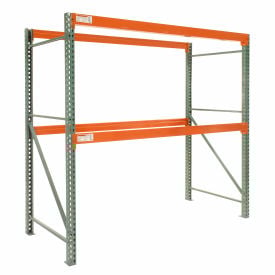 Global Industrial™ Teardrop Pallet Rack Starter 96""W X 42""D X 144""H
