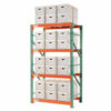 Global Industrial™ Record Storage Rack Starter Letter Legal 48""W x 36""D x 96""H