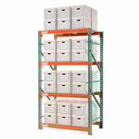 Global Industrial™ Record Storage Rack Starter Letter Legal 48""W x 36""D x 96""H