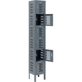 Global Industrial™ Capital® 6-Tier 6 Door Ventilated Box Locker 12""Wx18""Dx78""H Assembled