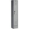 Global Industrial™ Paramount® 1-Tier 1 Door Locker 15""W x 18""D x 78""H Gray Assembled