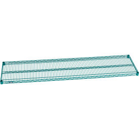 Nexel® S2472G Poly-Green® Epoxy Wire Shelf 72""W x 24""D