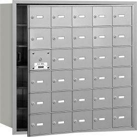 4B+ Horizontal Mailbox 30 A Doors (29 usable) Front Loading Aluminum USPS Access