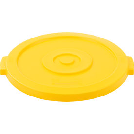 Global Industrial™ Plastic Trash Can Lid - 20 Gallon Yellow