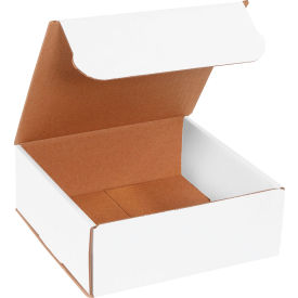 Global Industrial™ Corrugated Mailers 8""L x 8""W x 3""H White