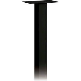 Standard Mailbox Post 4895BLK - In-Ground Mounted Black