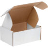 Global Industrial™ Corrugated Tab Lock Literature Mailers 12-1/8""L x 9-1/4""W x 6""H White