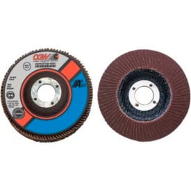 CGW Abrasives 39425 Abrasive Flap Disc 4-1/2"" x 7/8"" 80 Grit Aluminum Oxide