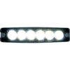 Buyers 5.14"" Clear Surface Mount Ultra-Thin LED Strobe Light - 8892201