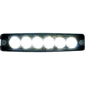 Buyers 5.14"" Clear Surface Mount Ultra-Thin LED Strobe Light - 8892201