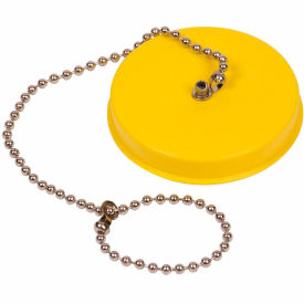 Bradley® S53-063 ""Service Only"" Eye/Face Wash Dust Cover Cap Yellow