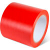 Global Industrial™ Safety Tape 4""W x 108'L 5 Mil Red 1 Roll