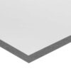 PVC Plastic Bar - 1/8"" Thick x 1"" Wide x 12"" Long