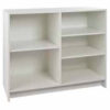 20""D x 48""W x 38""H - White