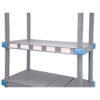 Label Holder 29-1/2""L Clear For Use With 36""D Quantum Millenia™ Shelves