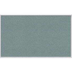Ghent Bulletin Board - Vinyl - Aluminum Frame - 36""W x 24""H - Stone