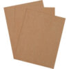 Global Industrial™ Chipboard Pads 10""L x 8""W Kraft 1050/Pack