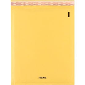 Global Industrial™ Self Seal Bubble Mailers #4 9-1/2""W x 14-1/2""L Gold 100/Pack