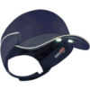 Ergodyne Skullerz® 8965 Lightweight Bump Cap LED Lighting Long Brim Navy