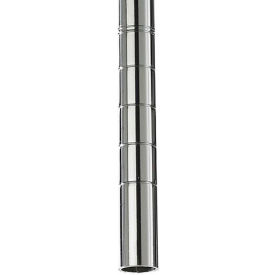 Mobile Post For Metro Open-Wire Shelving 74""