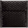 Global Industrial™ Glamour Bubble Mailers 7""W x 6-3/4""L Black 72/Pack