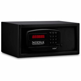 Mesa Safe Hotel & Residential Electronic Security MH101E Keyed Alike 15""W x 10""D x 7""H Black