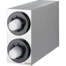 Beverage Cabinet (2) Cup Dispensers Stainless Steel