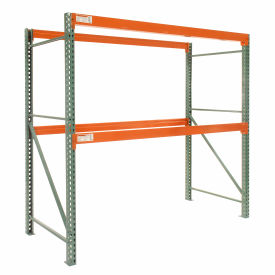 Global Industrial™ Teardrop Pallet Rack Starter 96""W X 42""D X 144""H 7160 lbs Shelf Cap