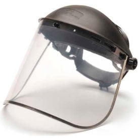 Clear-Aluminum Bound Pc Face Shield Only