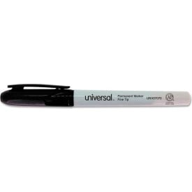 Universal™ Pen-Style Permanent Marker Fine Bullet Tip Black 36/Pack