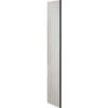 Side Panel 33333 - for 18""D Designer Wood Locker without Sloping Hood Gray