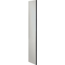 Side Panel 33333 - for 18""D Designer Wood Locker without Sloping Hood Gray