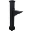 Mayne Manchester Mailbox Post 5852-B - 58""H Black