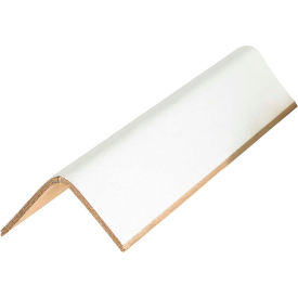 Global Industrial™ Light Duty Edge Protectors 2""W x 2""D x 60""L .12"" Thick White