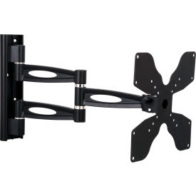 TygerClaw LCD5003BLK Full Motion Wall Mount For 23""-37"" Flat Panel TVs