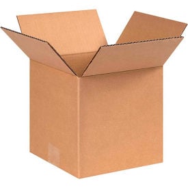 Global Industrial™ Cube Cardboard Corrugated Boxes 8""L x 8""W x 8""H Kraft