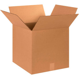 Global Industrial™ Cube Cardboard Corrugated Boxes 15""L x 15""W x 15""H Kraft